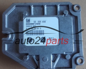 MOTORSTEUERGERÄT ECU STEUERGERÄT OPEL ZAFIRA SIEMENS VDO 5WK9 383, 5WK9383, GM 55 355 044, 55355044 