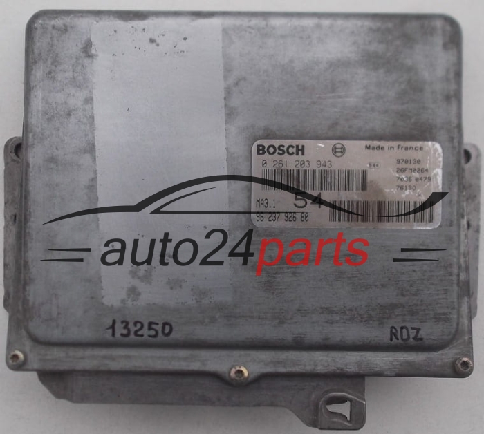 BOSCH 0 261 203 943, 0261203943, 96 237 926 80, 9623792680