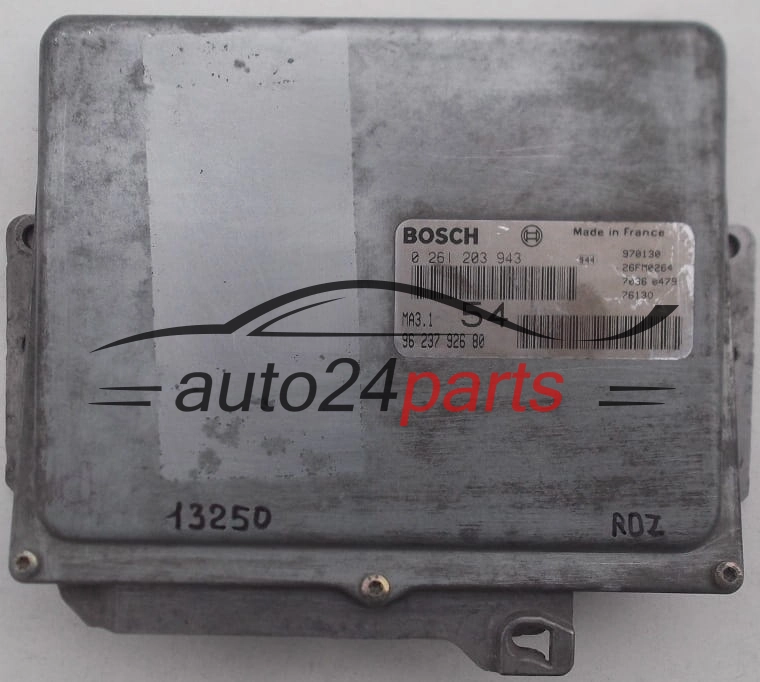 BOSCH 0 261 203 943, 0261203943, 96 237 926 80, 9623792680