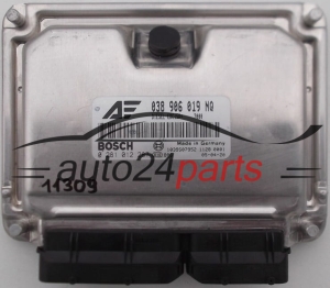 MOTORSTEUERGERÄT ECU STEUERGERAT VW VOLKSWAGEN SEAT 1.9 DTI BOSCH 0 281 012 287, 0281012287, 038 906 019 NQ, 038906019NQ 