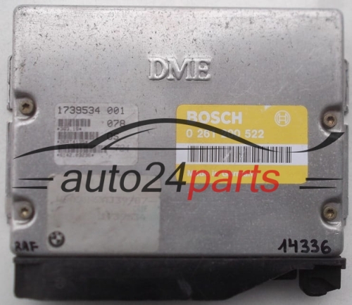 KOMPUTER STEROWNIK SILNIKA BMW 3 E36 316i BOSCH 0261200522, 0 261 200 522, 1739534 