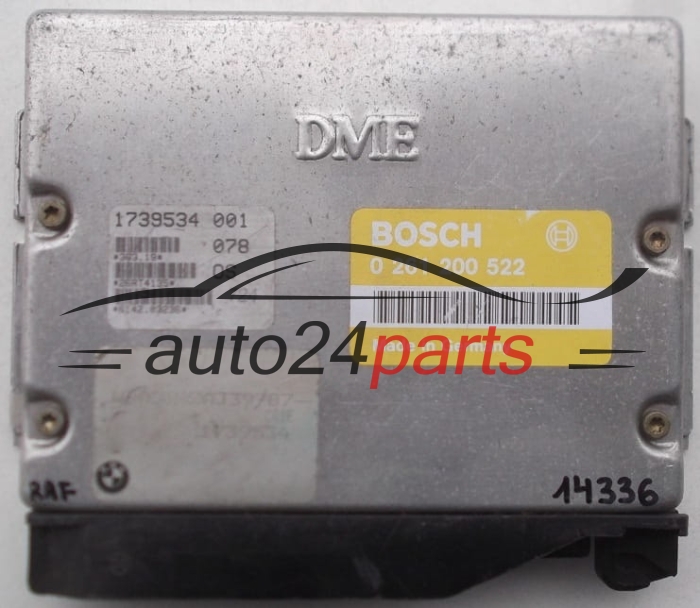 KOMPUTER STEROWNIK SILNIKA BMW 3 E36 316i BOSCH 0261200522, 0 261 200 522, 1739534 