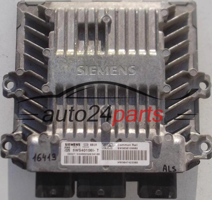  KOMPUTER STEROWNIK SILNIKA CITROEN C3 SIEMENS 5WS40106I-T