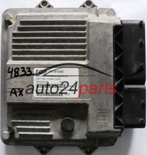 ECU CENTRALITA DE MOTOR FIAT GRANDE PUNTO 1.3 JTD MAGNETI MARELLI MJD 6F3.P7