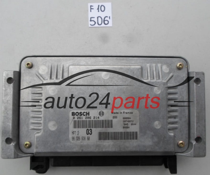 CITROEN XSARA SAXO PEUGEOT 306 1.6 BOSCH 0261206214, 0 261 206 214, 9632693880, 96 326 938 80, MP7.2 03