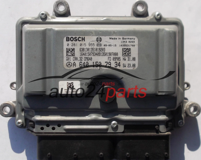 ECU CENTRALITA DE MOTOR MERCEDES B180 BOSCH 0281015955, A6401507934