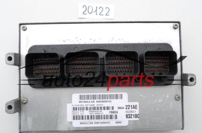 KOMPUTER STEROWNIK SILNIKA CHRYSLER 3.7L 56044221AE, 932180 