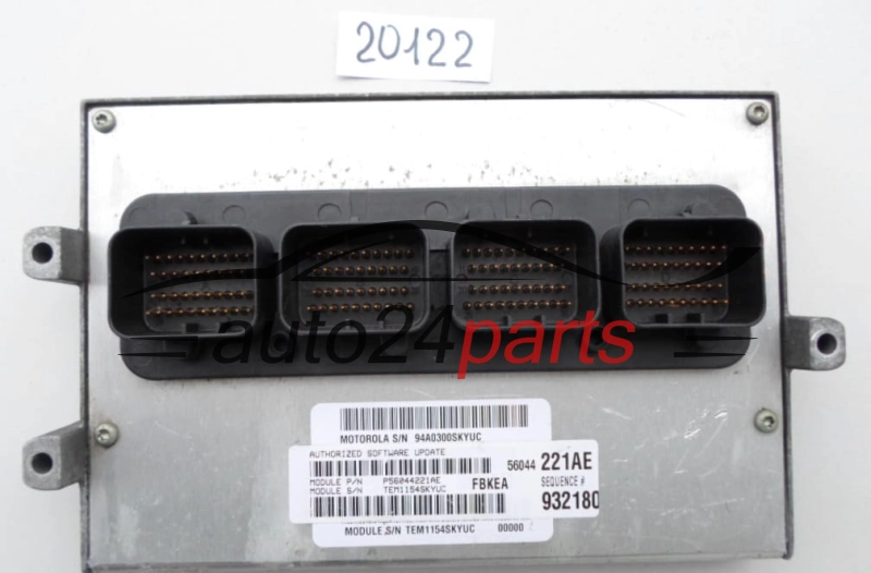 KOMPUTER STEROWNIK SILNIKA CHRYSLER 3.7L 56044221AE, 932180 