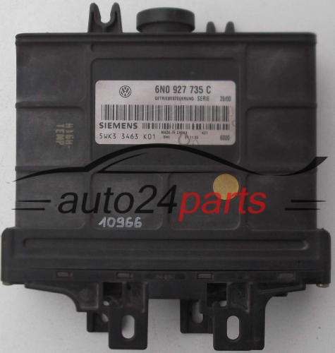 BOITE DE VITESSES AUTOMATIQUE VW VOLKSWAGEN LUPO 3L 1.2 TDI SIEMENS 5WK3 3463 K01, 5WK33463K01, 6N0 927 735 C, 6N0927735C