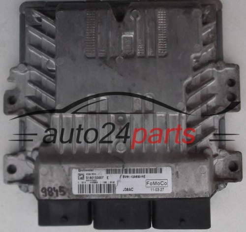 Calculateur Moteur FORD FOCUS CONTINENTAL S180133007 E, FoMoCo BV61-12A650-NE