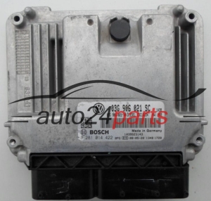 MOTORSTEUERGERÄT ECU STEUERGERAT SEAT LEON 1.9 TDI BOSCH 0 281 014 422, 0281014422, 03G 906 021 SC, 03G906021SC, 03G906021AN, EDC16U34 