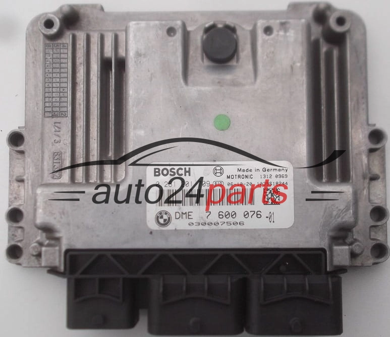MOTORSTEUERGERÄT ECU STEUERGERÄT  MINI COOPER 1.6 BOSCH 0 261 201 709,  DME 7 600 076