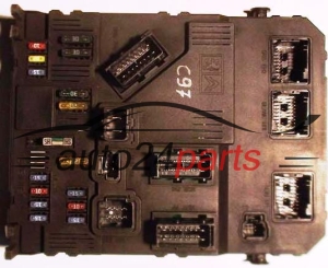 CONFORT MODULE BSI PEUGEOT 407 BSI-S02-00 SIEMENS S120104700L, S120104700 L, 9655708380