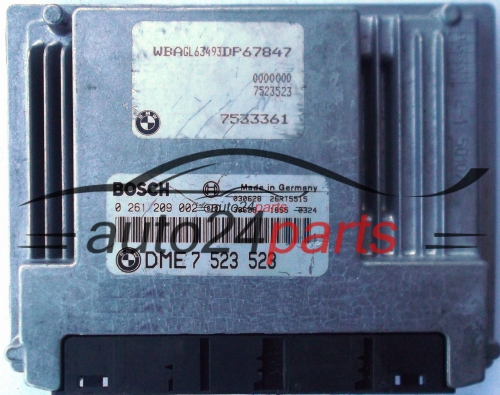 calculateur moteur pour bmw e65 735 745