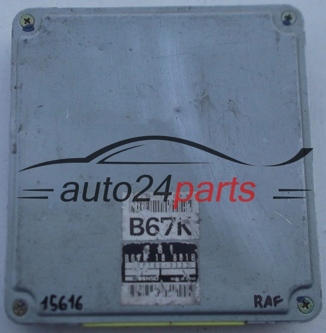KOMPUTER STEROWNIK SILNIKA MAZDA DENSO 079700-3322, 0797003322, B67K 18 881B, B67K18881B