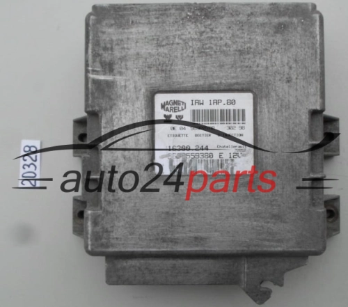KOMPUTER STEROWNIK SILNIKA PEUGEOT 206 MAGNETI MARELLI IAW 1AP.80, IAW1AP80, 16300.134, 16300134, 9632559380 E