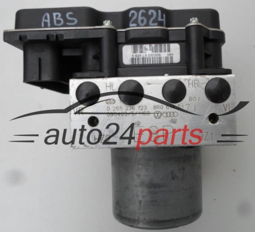BOMBA HIDRAULICA Y CENTRALITA ABS AUDI Q5 BOSCH 0 265 236 123, 0265236123, 8R0 614 517 J, 8R0614517J, 0265950984 