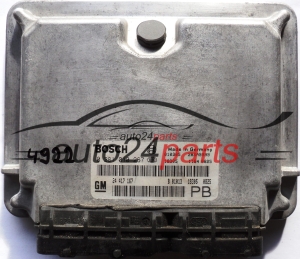 MOTORSTEUERGERÄT ECU STEUERGERAT OPEL ASTRA ZAFIRA 2.0 DTH Y20DTL Y20DTH BOSCH 0281010267, 0 281 010 267, 24417167, 24 417 167 PB