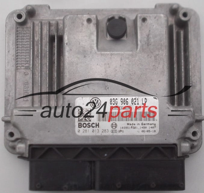 ECU CENTRALITA DE MOTOR  SEAT 2.0 TDI BOSCH 0 281 013 283,  03G 906 021 LP