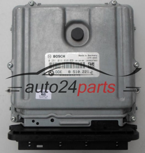 MOTORSTEUERGERÄT ECU STEUERGERÄT BMW E91 BOSCH 0 281 016 838,  DDE 8 510 221