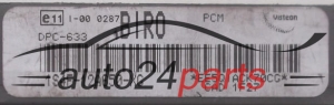 KOMPUTER STEROWNIK SILNIKA FORD FOCUS 1.8 VISTEON  1S4F12A650XG, BIRO, DPC-633