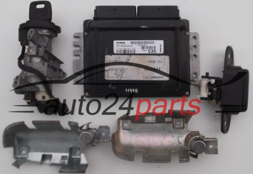 KOMPUTER STEROWNIK SILNIKA VOLVO S40 V40 1.8 SIEMENS S110602002E, S110602002 E P30614535 535 - 11978