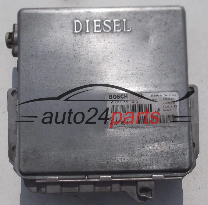 KOMPUTER STEROWNIK SILNIKA CITROEN PEUGEOT 2.5 DIESEL BOSCH 0 281 001 212, 0281001212, 96 237 486 80, 9623748680