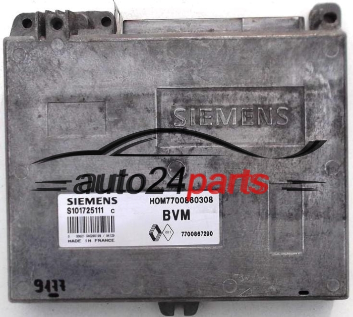 RENAULT LAGUNA 1.8, SIEMENS S101725111 C, S101725111C, HOM7700860308 BVM
