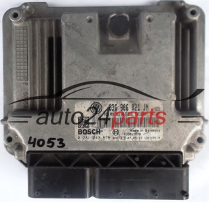 ECU CENTRALITA DE MOTOR SEAT ALTEA LEON 1.9 TDI 03G906021JN, 03G 906 021 JN, 03G906021AB, 03G 906 021 AB, BOSCH 0281013676, 0 281 013 676
