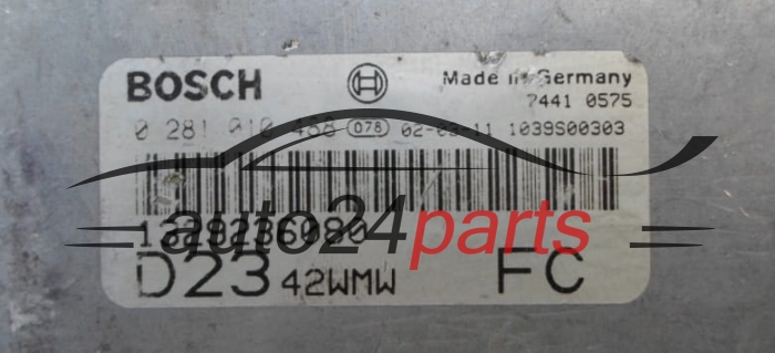 Calculateur Moteur FIAT DUCATO 2.3 JTD BOSCH 0281010488, 1329236080