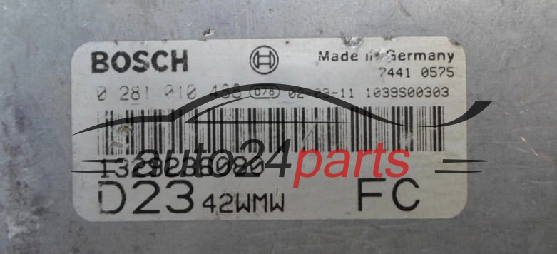 Calculateur Moteur FIAT DUCATO 2.3 JTD BOSCH 0281010488, 1329236080