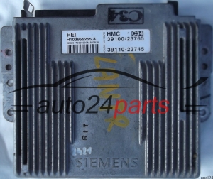 MOTORSTEUERGERÄT ECU STEUERGERÄT HYUNDAI LANTRA 1.6 SIEMENS H103955255A, H103955255 A, 103955255, 39100-23765, 3910023765, 39110-23745, 3911023745 HMC C34