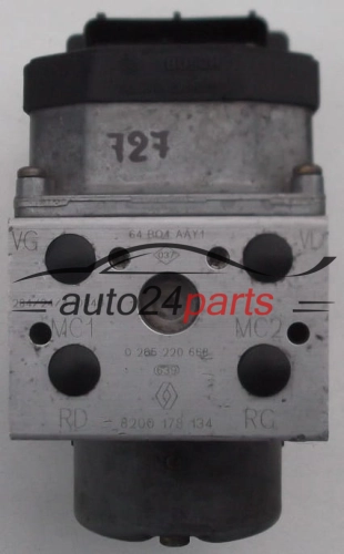 ABS RENAULT MEGANE SCENIC BOSCH 0265220668 / 8200178134 / 0273004662