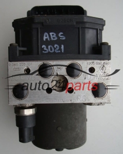ABS POMPA I STEROWNIK RENAULT SCENIC MEGANE BOSCH 0 265 225 107, 0265225107, 8200090690, 0265950046 -  