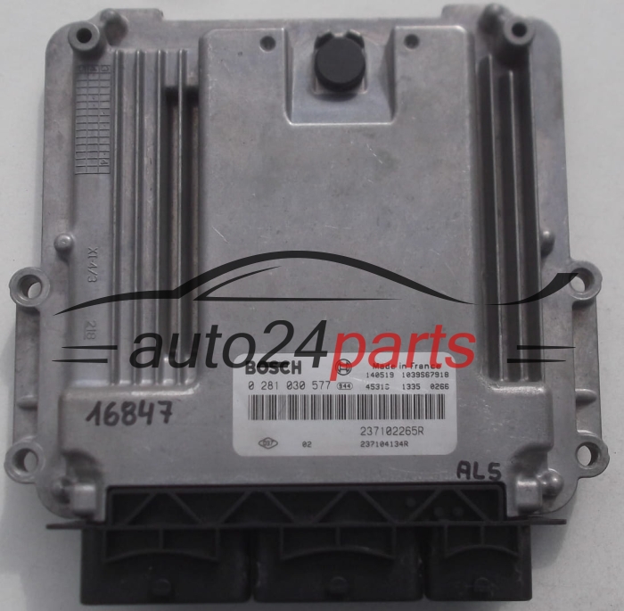 ECU CENTRALITA DE MOTOR RENAULT MASTER 2.3 DCI BOSCH 0 281 030 577