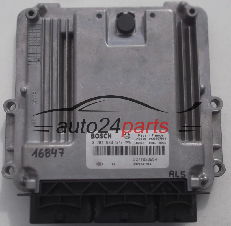 ECU CENTRALITA DE MOTOR RENAULT MASTER 2.3 DCI BOSCH 0 281 030 577