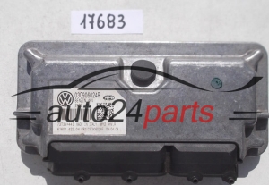 MOTORSTEUERGERÄT ECU STEUERGERAT SKODA FABIA 1.4 MAGNETI MARELLI MY2 4HV.R, MY24HVR, 03C 906 024 R, 03C906024R, 03C 906 024 F, 03C906024F, 61601.422.04, 6160142204 