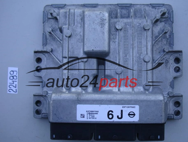 KOMPUTER STEROWNIK SILNIKA NISSAN JUKE 1.5 DCI 23710HY00C, A2038807000