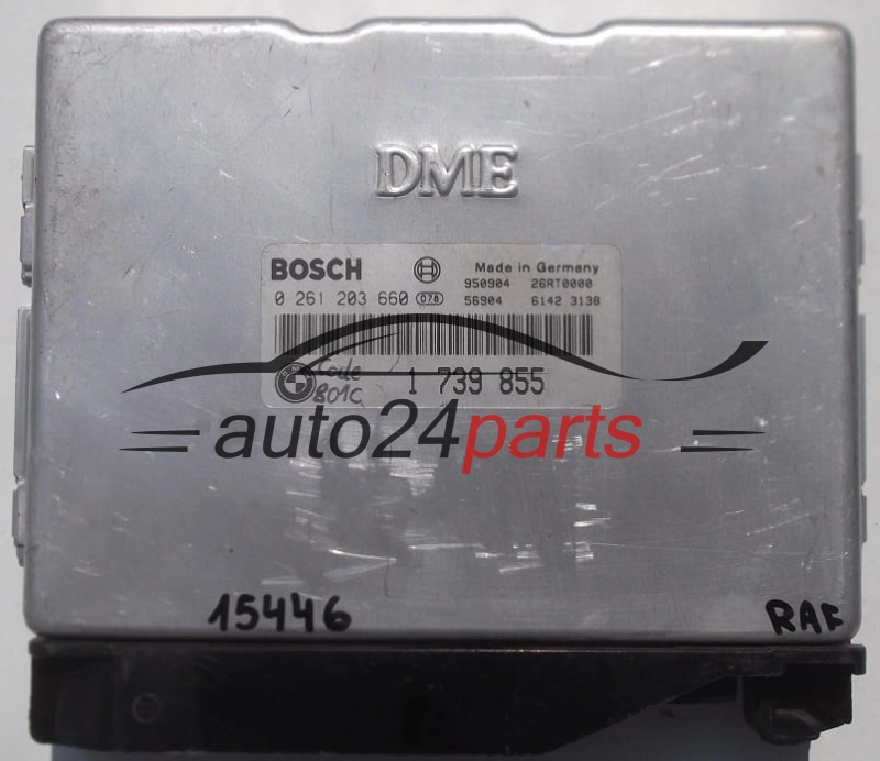 KOMPUTER STEROWNIK SILNIKA BMW E36 316 BOSCH 0261203660, 0 261 203 660, 1739855, 1 739 855
