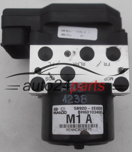 ABS HYDRAULIK-AGGREGAT MIT STEUERGERAET HYUNDAI TUCSON KIA MANDO 58920-2E000, 589202E000, BH60103400, 5WY7507B, 58900-2E000, 589002E000