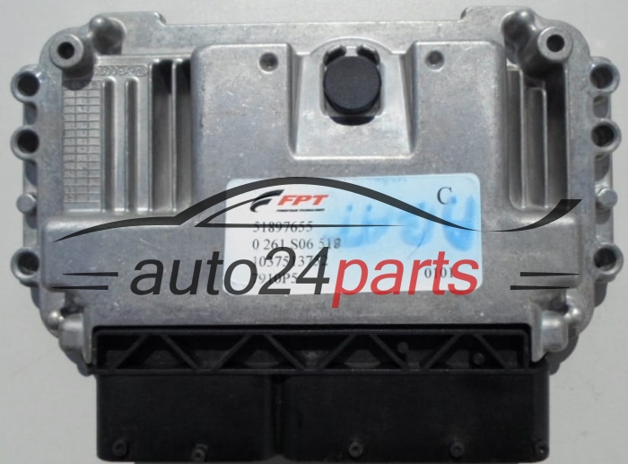 CALCULATEUR MOTEUR FIAT 500 1.4 BOSCH 0 261 S06 518,  FPT 51897655