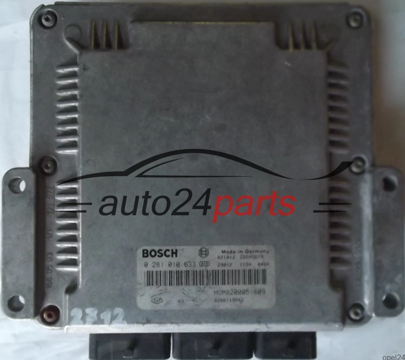 ECU CENTRALITA DE MOTOR RENAULT TRAFIC 1.9 DCI