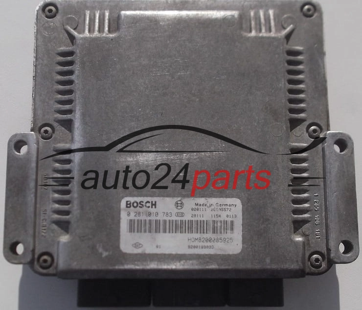 ECU CENTRALITA DE MOTOR  RENAULT MASTER OPEL MOVANO 1.9 DCI BOSCH 0 281 010 783,  HOM8200085925