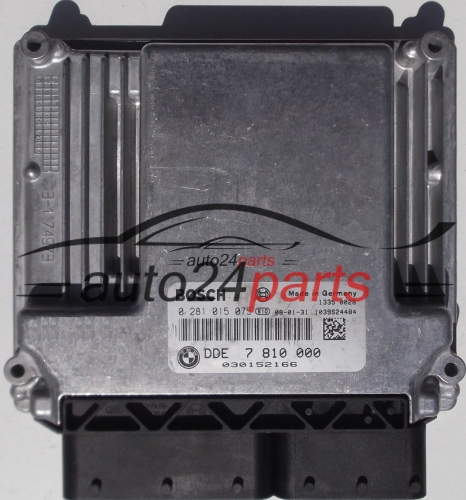 MOTORSTEUERGERÄT ECU STEUERGERÄT BMW E90 E91 320 2.0 D BOSCH 0281015075