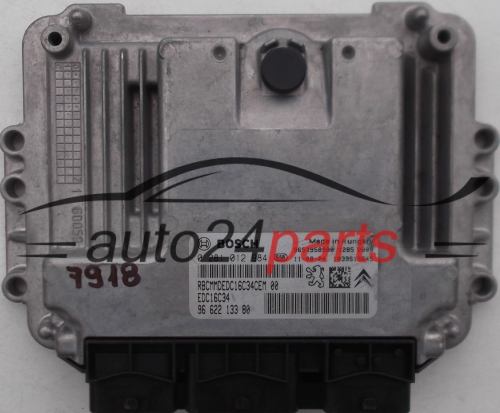 Motorsteuergerät  PEUGEOT 407 CITROEN C4 BOSCH 0281012984 9662213380 EDC16C34