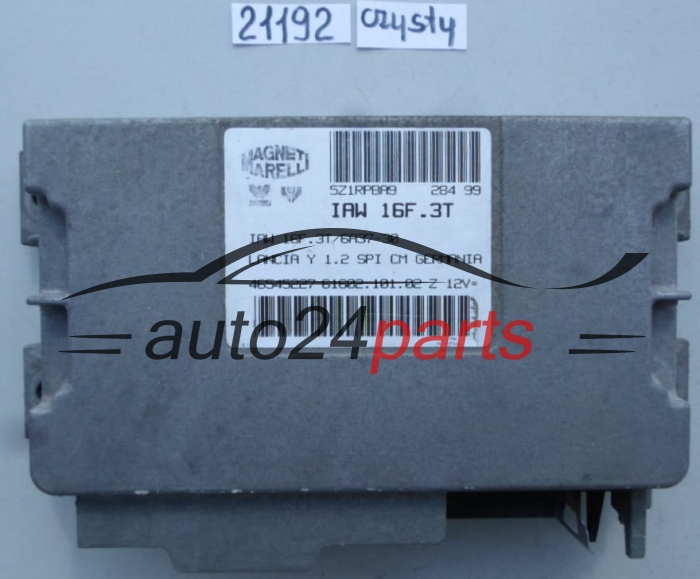 MOTORSTEUERGERÄT ECU STEUERGERAT LANCIA IAW 16F.3T, IAW16F3T, 46545227