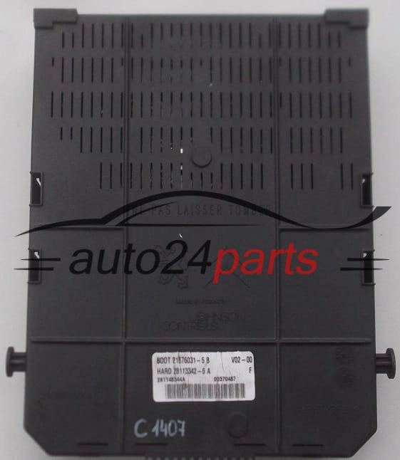 CENTRALKA MODUL BSI CITROEN PEUGEOT JOHNSON CONTROLS 21676031-5B, 216760315B, 96 601 056 80, 9660105680 