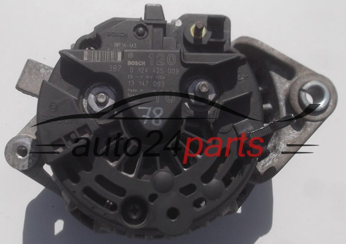 Lichtmaschine OPEL SAAB 1.8 BOSCH  0124425009,  13147093 YU, 120A