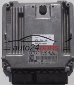 MOTORSTEUERGERÄT ECU STEUERGERÄT AUDI A4 3.0 TDI BKN BOSCH 0 281 011 760, 0281011760, 8E0 907 401 AJ, 8E0907401AJ, 8E0 910 401 F, 8E0910401F, EDC16CP