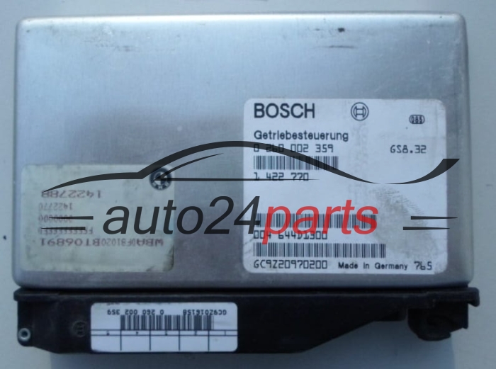 Ecu Caja de cambios automática BMW E38 725 E39 525 2.5 TDS BOSCH 0 260 002 359,  1 422 770